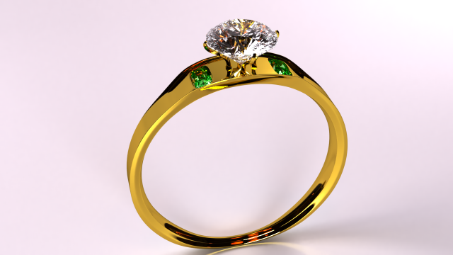 GoldRing 3D Model