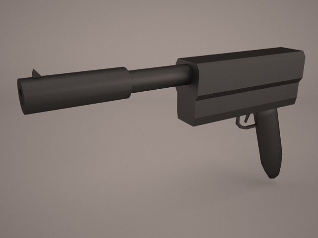 Pistols Gun Free 3D Model