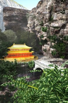 Chinese ancient house 3D Model