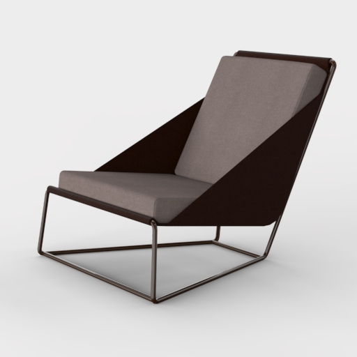 Alfie Lounge Chair 3D Model