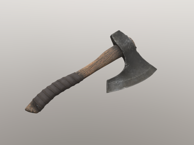 Viking Axe 3D Model