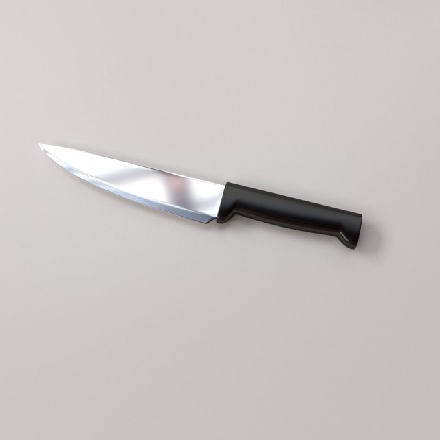 Chef Knife 3D Model