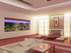 Chinese style room 3D Model