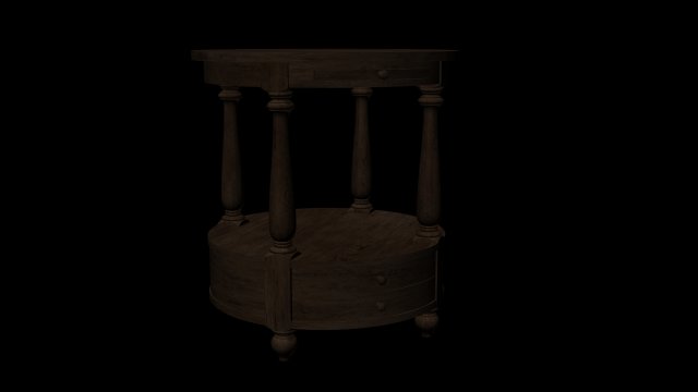 Decorative table 3D Model