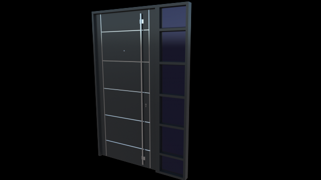 Modern door 3D Model