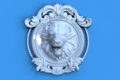 Lionrelief 3D Model