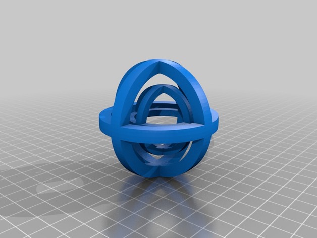 Ball in a ball 3D Print Model
