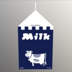 Milk						 Free 3D Model