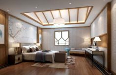 Bedroom – Modern Style -9453 3D Model