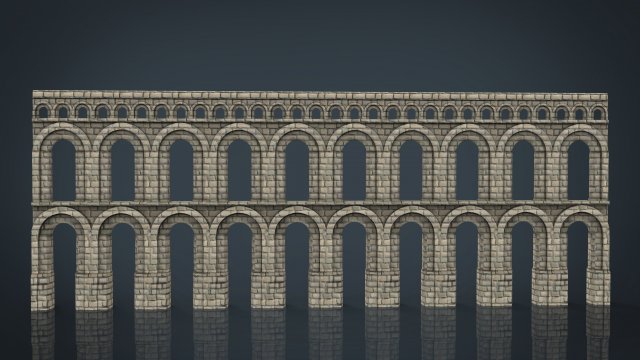 Aqueduct 3D Model