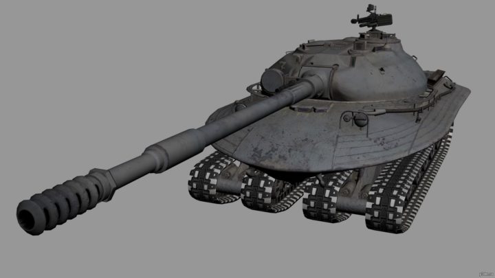 Объект 279 3D Model