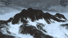 SnowMountain 3D Model