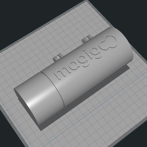 Magigoo Corporate Hinged Gift Delivery Box 3D Print Model