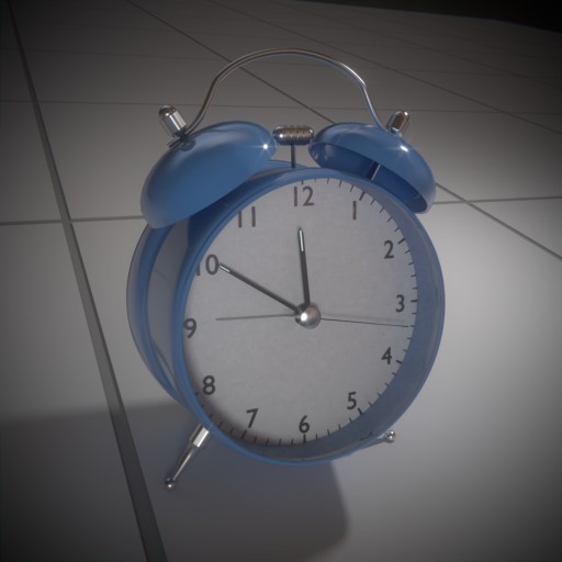 Alarm clock						 Free 3D Model
