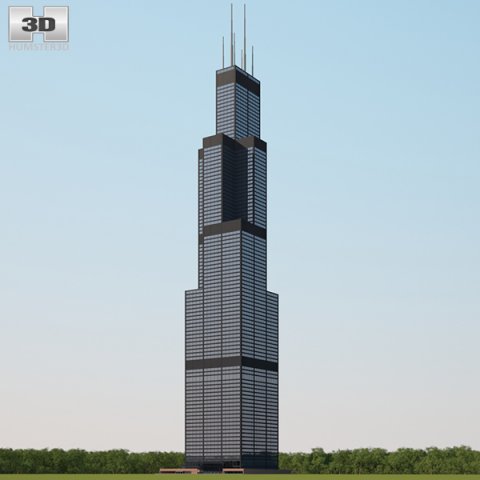 Willis Tower 3D Model