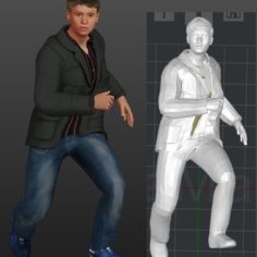 boy young man 3D Print Model