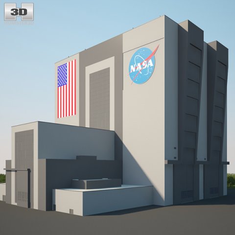 NASA Vehicle Assembly Building 3D Model