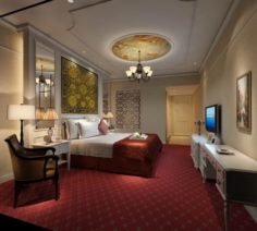 Beautifully stylish and luxurious bedrooms 10 3D Model