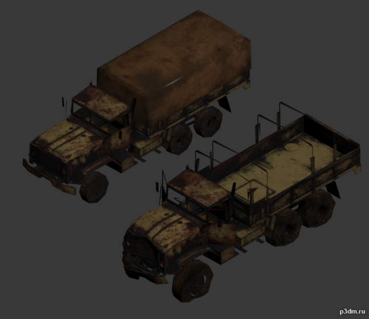 Truck 3D Model