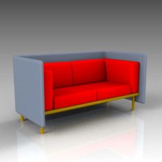 Floater Sofas 3D Model