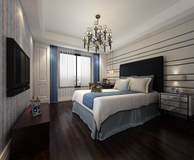 Beautifully stylish and luxurious bedrooms 96 3D Model