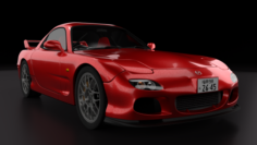 Mazda RX-7 FD 3D Model
