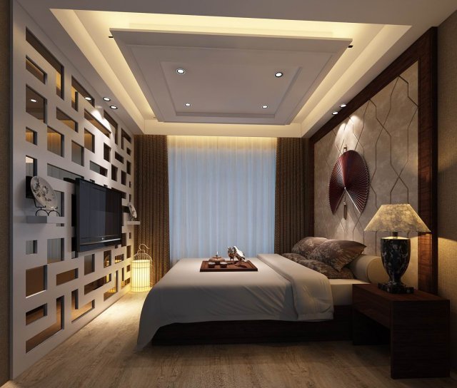 Beautifully stylish and luxurious bedrooms 112 3D Model