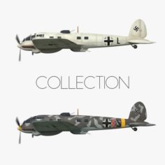 Heinkel He 111 – Norway Collection 3D Model