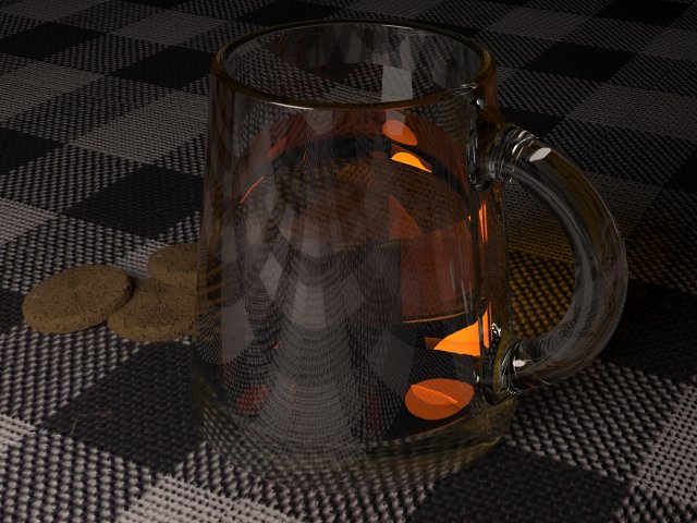 Tea And Cookies Free 3D Model