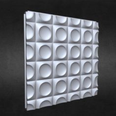 3d wall panel 3 3D Model