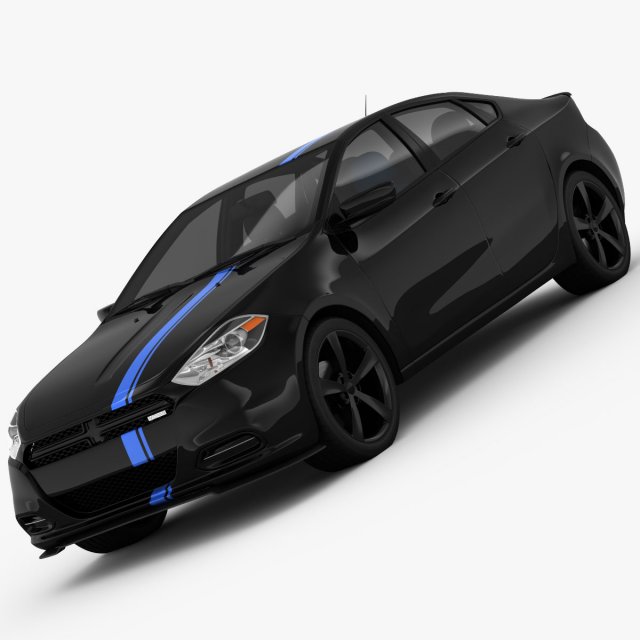 Dodge Dart Mopar 13 2013 3D Model