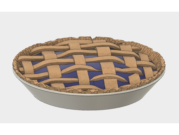 Pie 3D Print Model