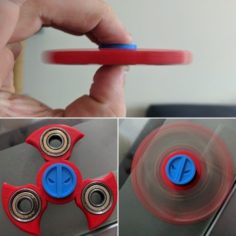 Deadpool Spinner 3D Print Model