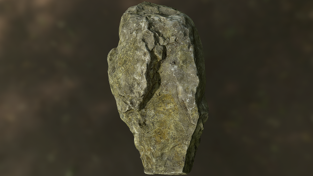 Rock low poly model 3D Model