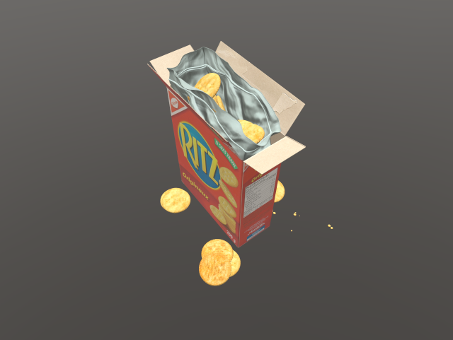 Crackers 3D Model