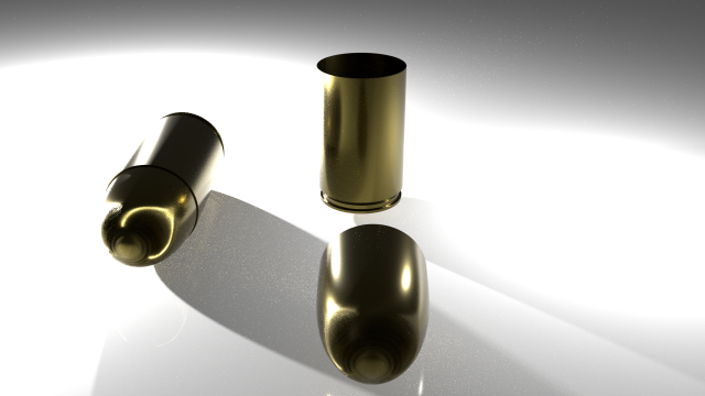 Cartridge 919 Luger 3D Model