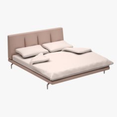 Zanotta Agio Bed Set 3D Model