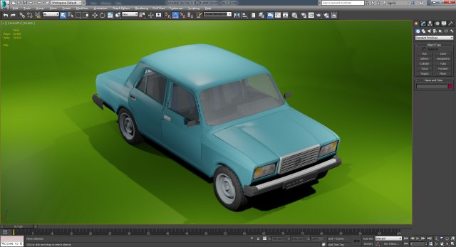 LADA 2107 3D Model