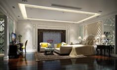 Beautifully stylish and luxurious bedrooms 70 3D Model