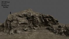 Desert rocks 3D Model