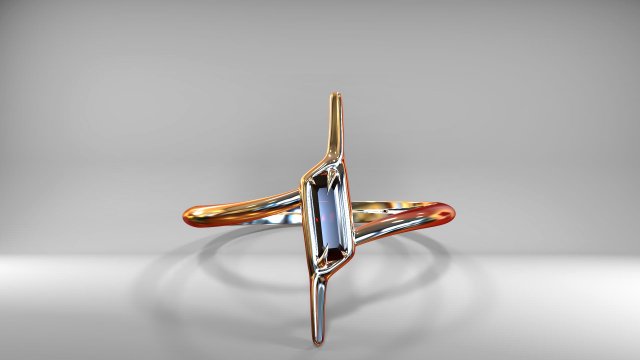 Dragons eye ring 3D Model