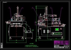 DK7725 WEDM machine 3D Model