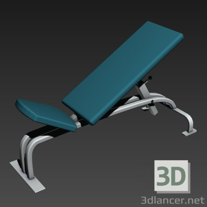 3D-Model 
Gym bench