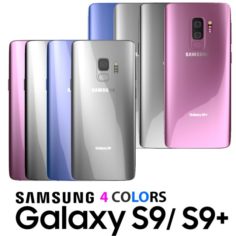 Samsung Galaxy S9 and S9 PLUS 3D Model