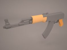 Russian AK47 3D Model