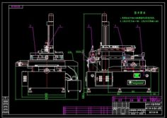 DK7763 WEDM machine 3D Model