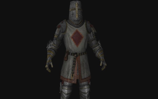 Crusader of the Nine 3D Model
