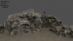 Cliff rocks 3D Model