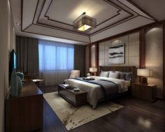 Bedroom – Chinese style -9432 3D Model
