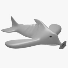 Mutant Dolphin 3D Model